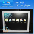 jugador del anuncio de 10.4 pulgadas lcd